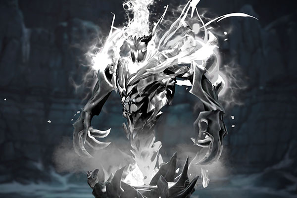 Arcana SF Demon Eather White Color для Shadow Fiend